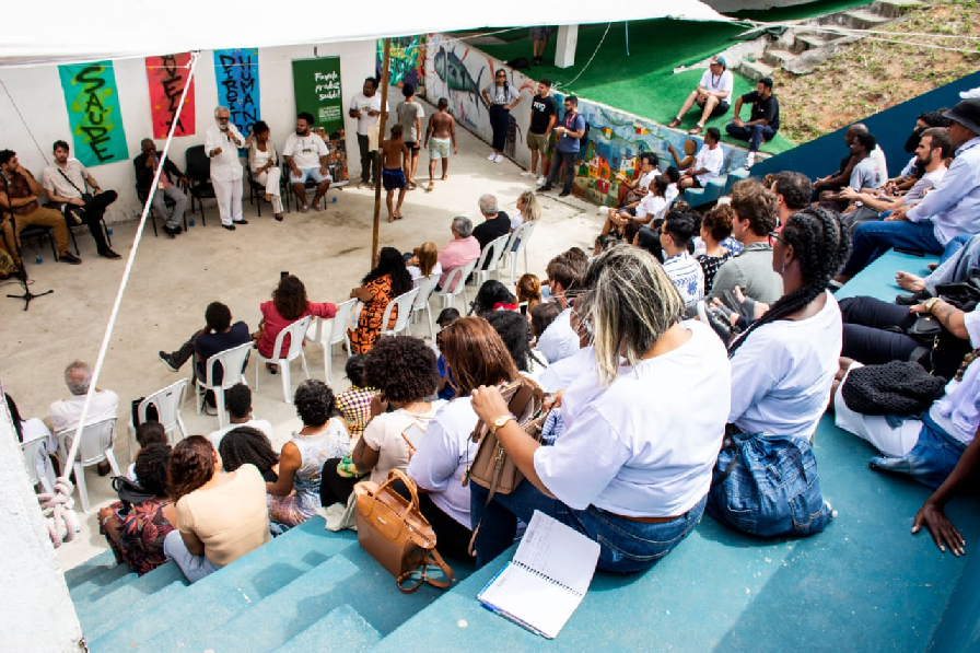 Espaço do MAC no Plano Integrado de Saúde nas Favelas Movimento Baía Viva